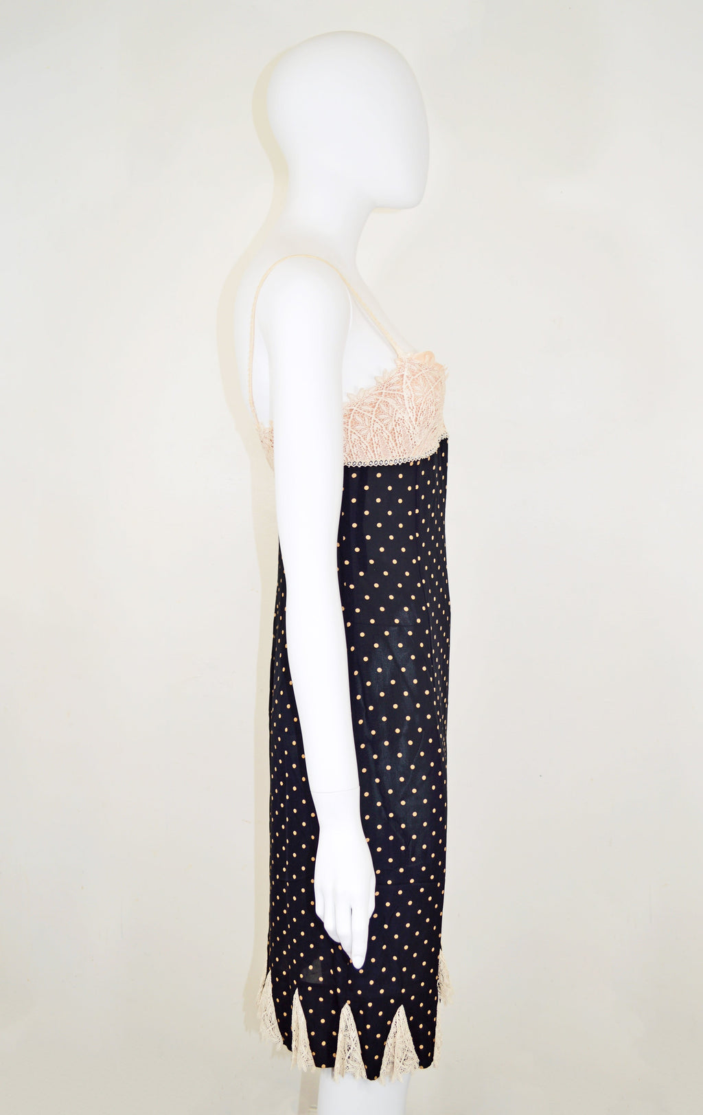 Valentino Boutique SS 2000 Polka Dot Dress