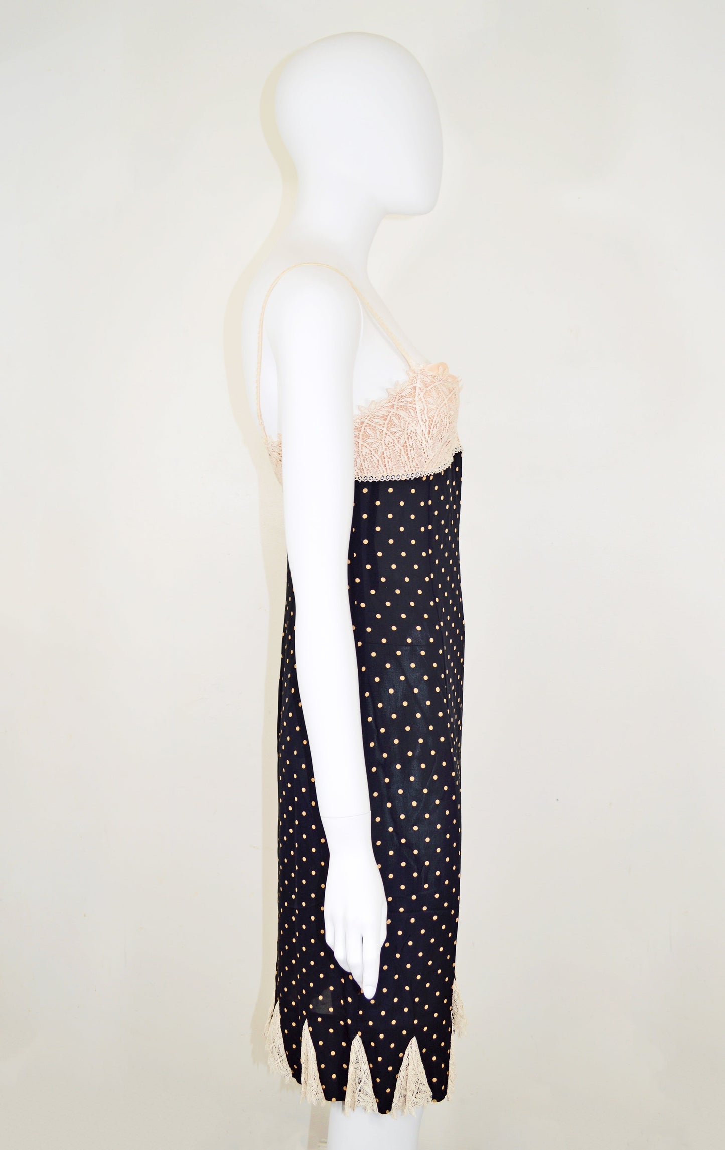 Valentino Boutique SS 2000 Polka Dot Dress