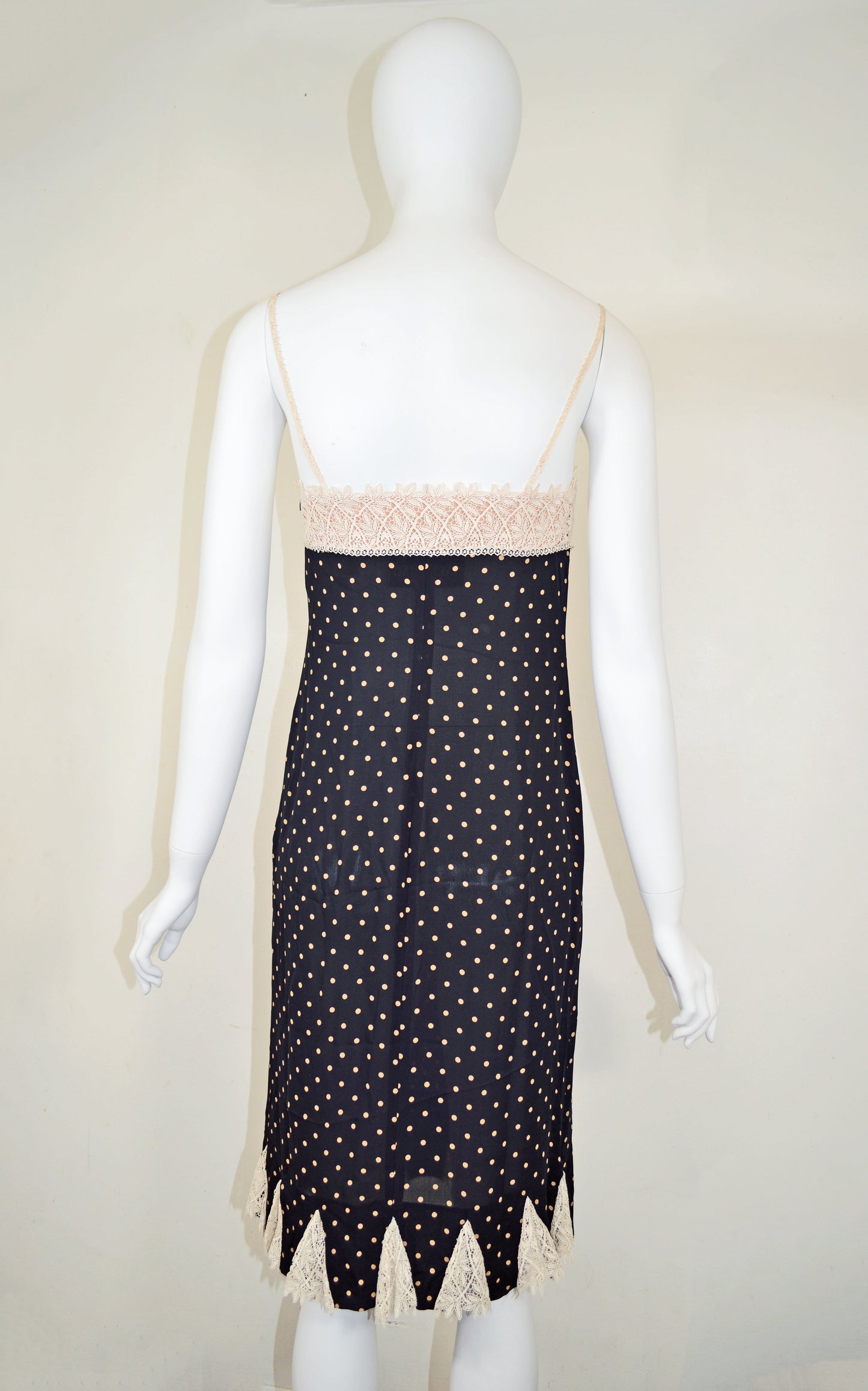Valentino Boutique SS 2000 Polka Dot Dress