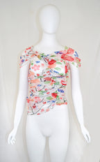 Junya Watanabe SS 2006 Sheer Floral Blouse