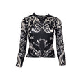 Issey Miyake SS 2004 Mesh Cyber Print Top
