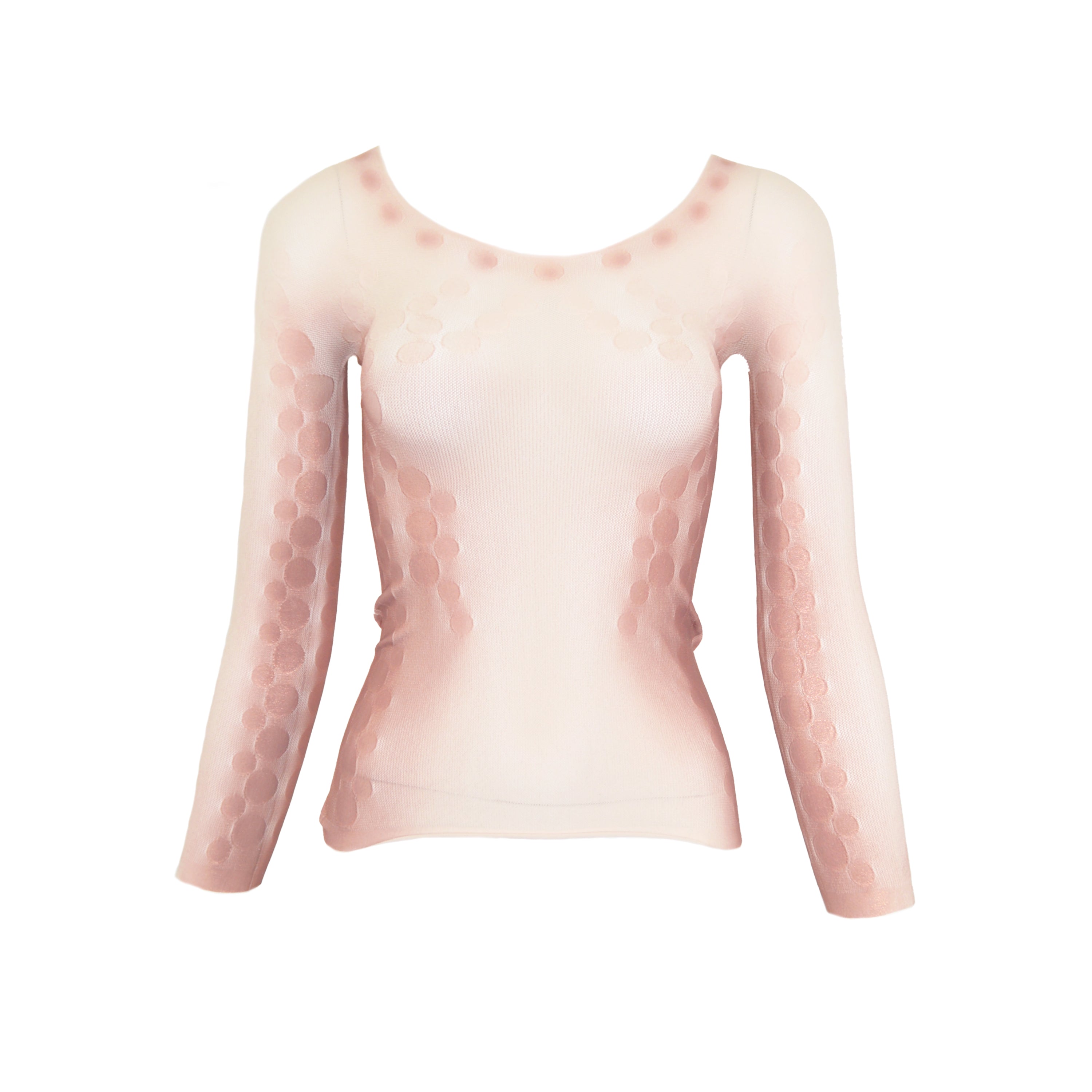 Issey Miyake SS 2005 Spray Contour Mesh Top