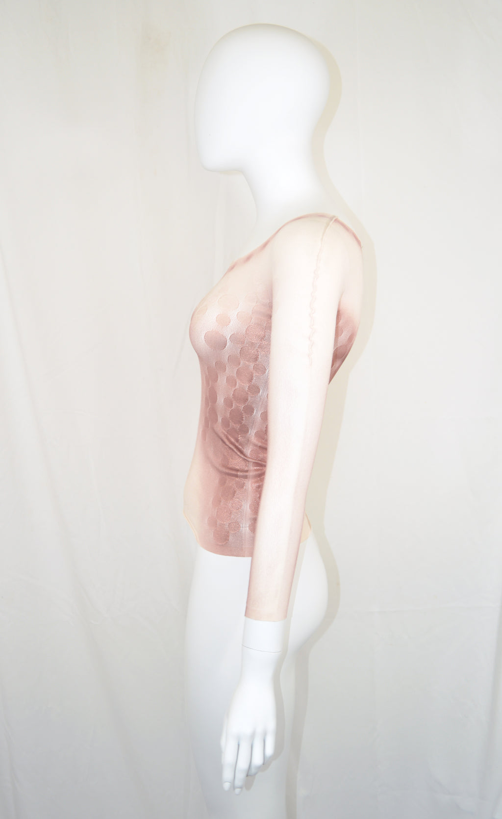 Issey Miyake SS 2005 Spray Contour Mesh Top