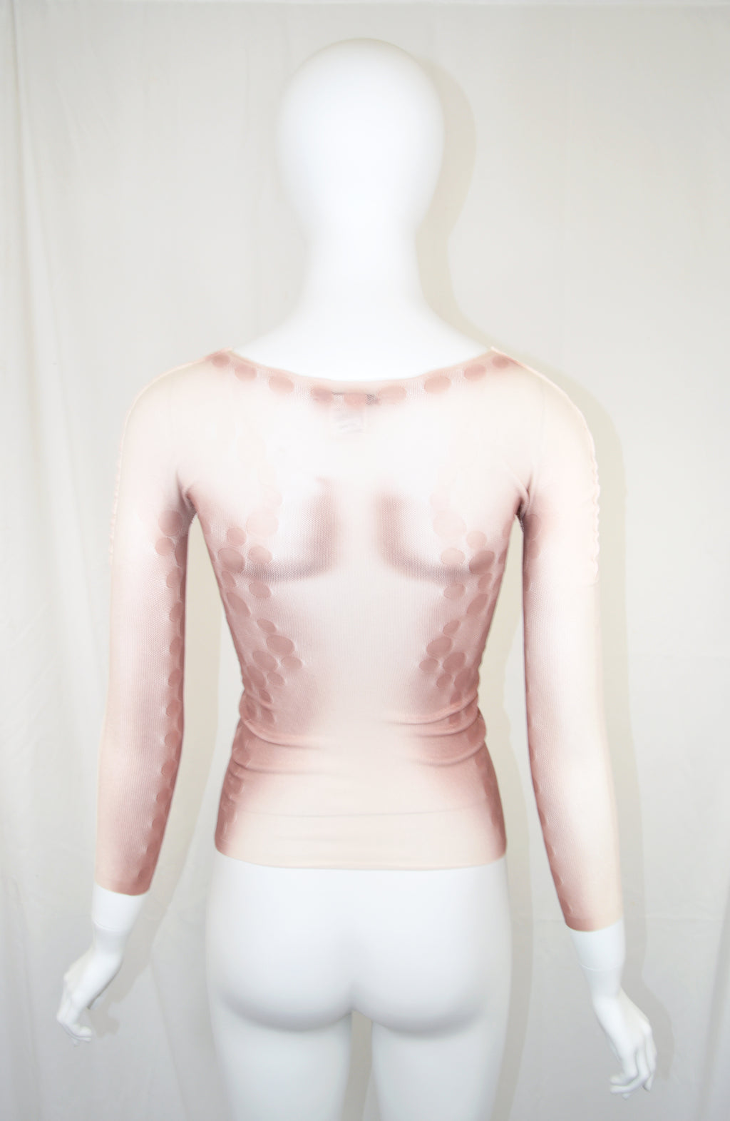 Issey Miyake SS 2005 Spray Contour Mesh Top