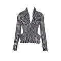 Junya Watanabe SS 2004 Polka Dot Contour Blouse