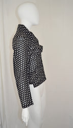 Junya Watanabe SS 2004 Polka Dot Contour Blouse