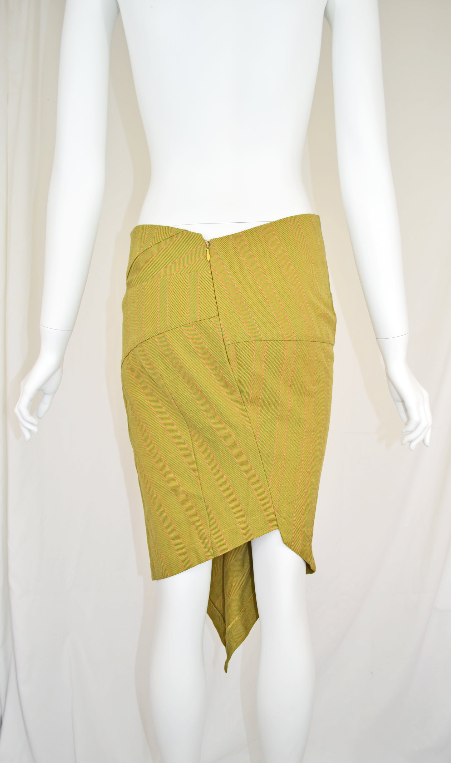 Junya Watanabe SS 1997 Asymmetric Wool Skirt