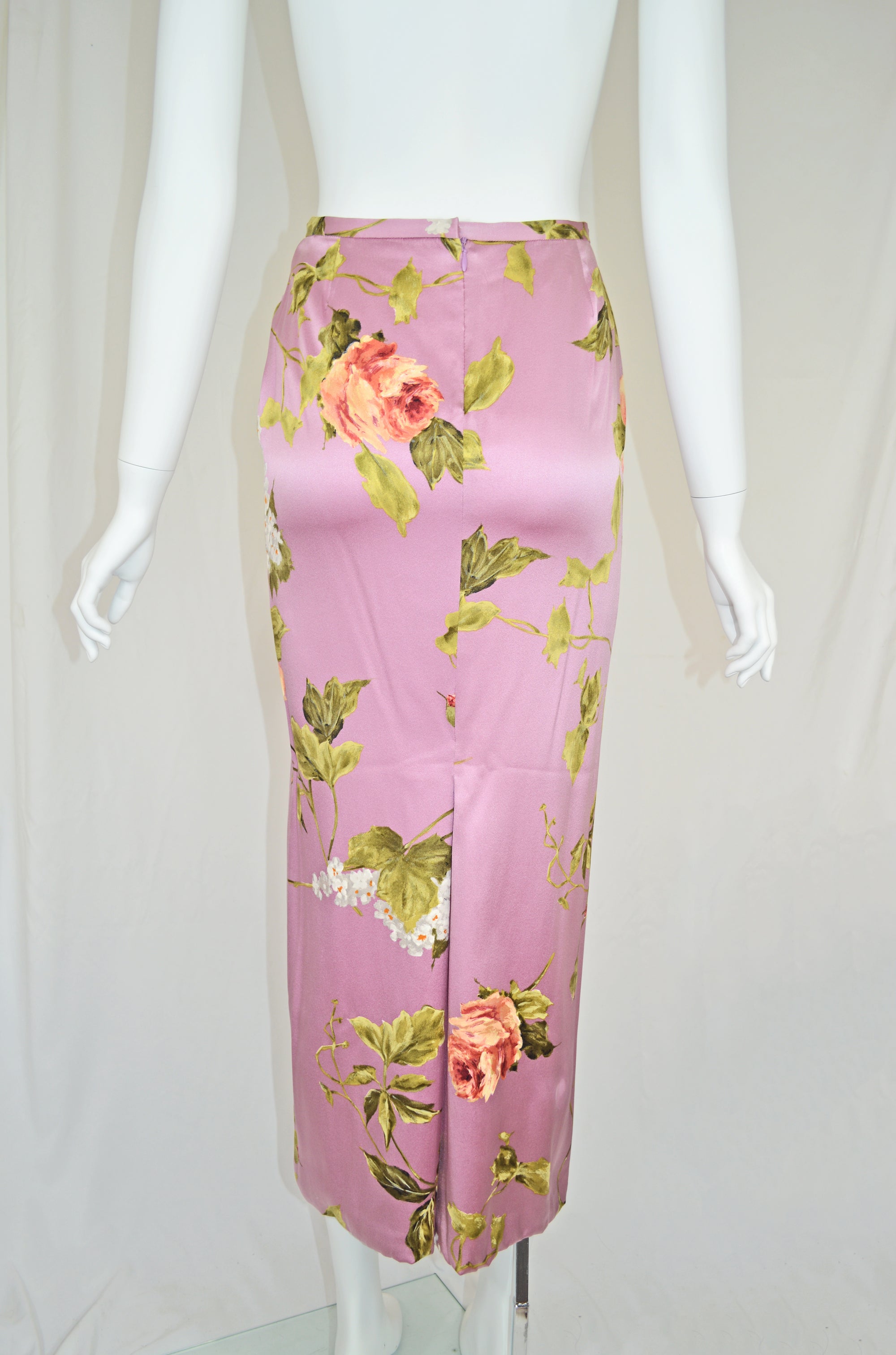 Dolce &amp; Gabbana 1990s Floral Skirt