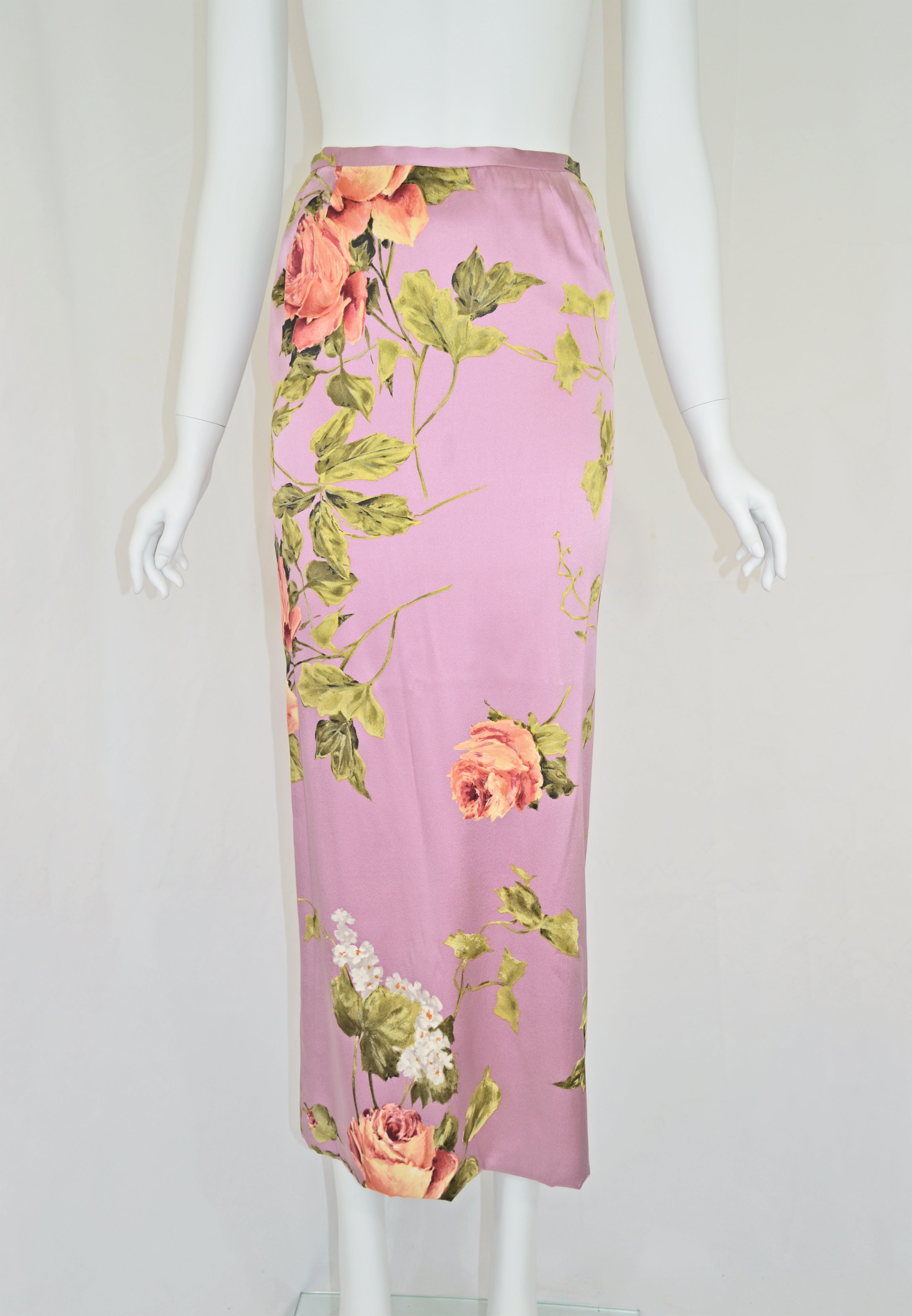 Dolce & Gabbana 1990s Floral Skirt