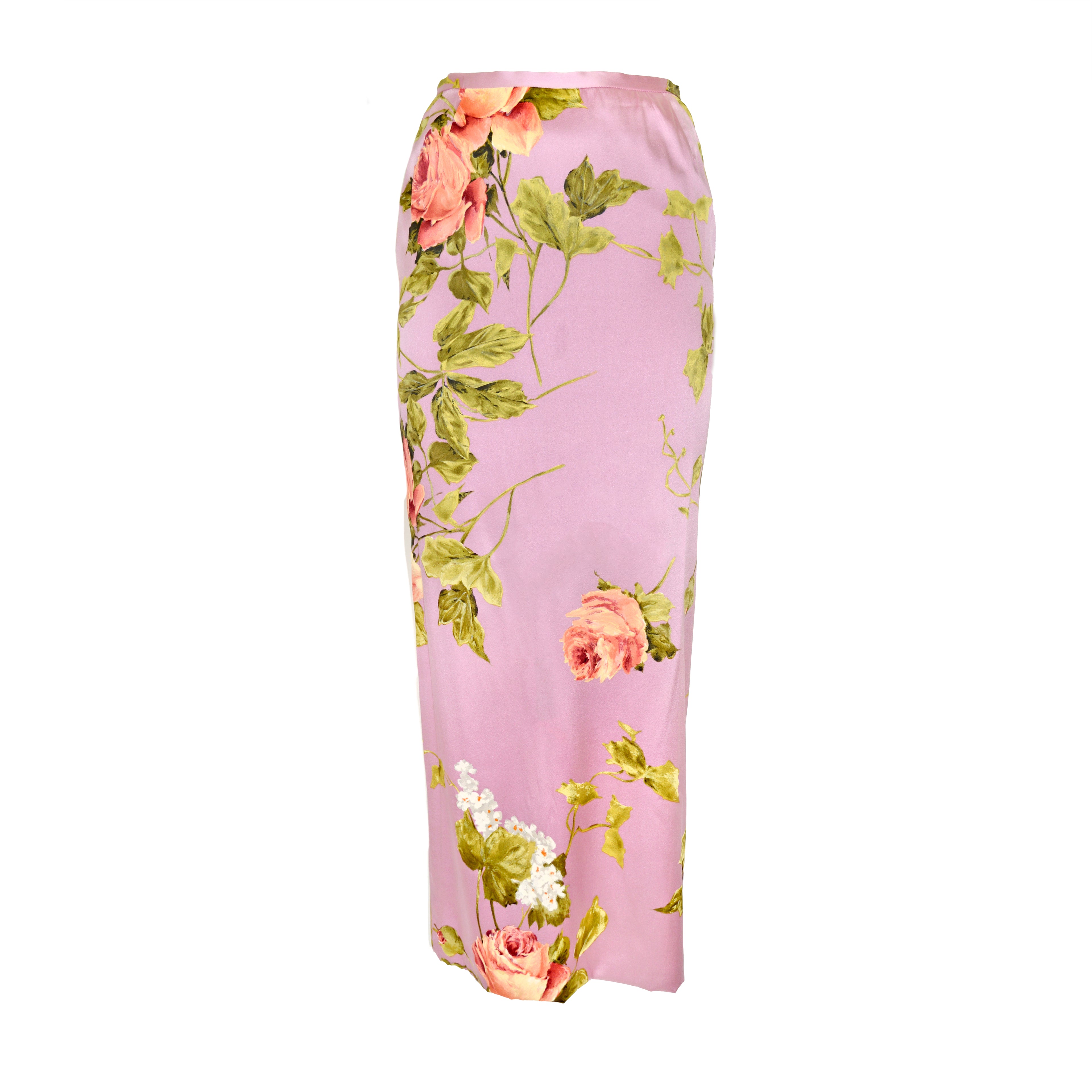 Dolce & Gabbana 1990s Floral Skirt