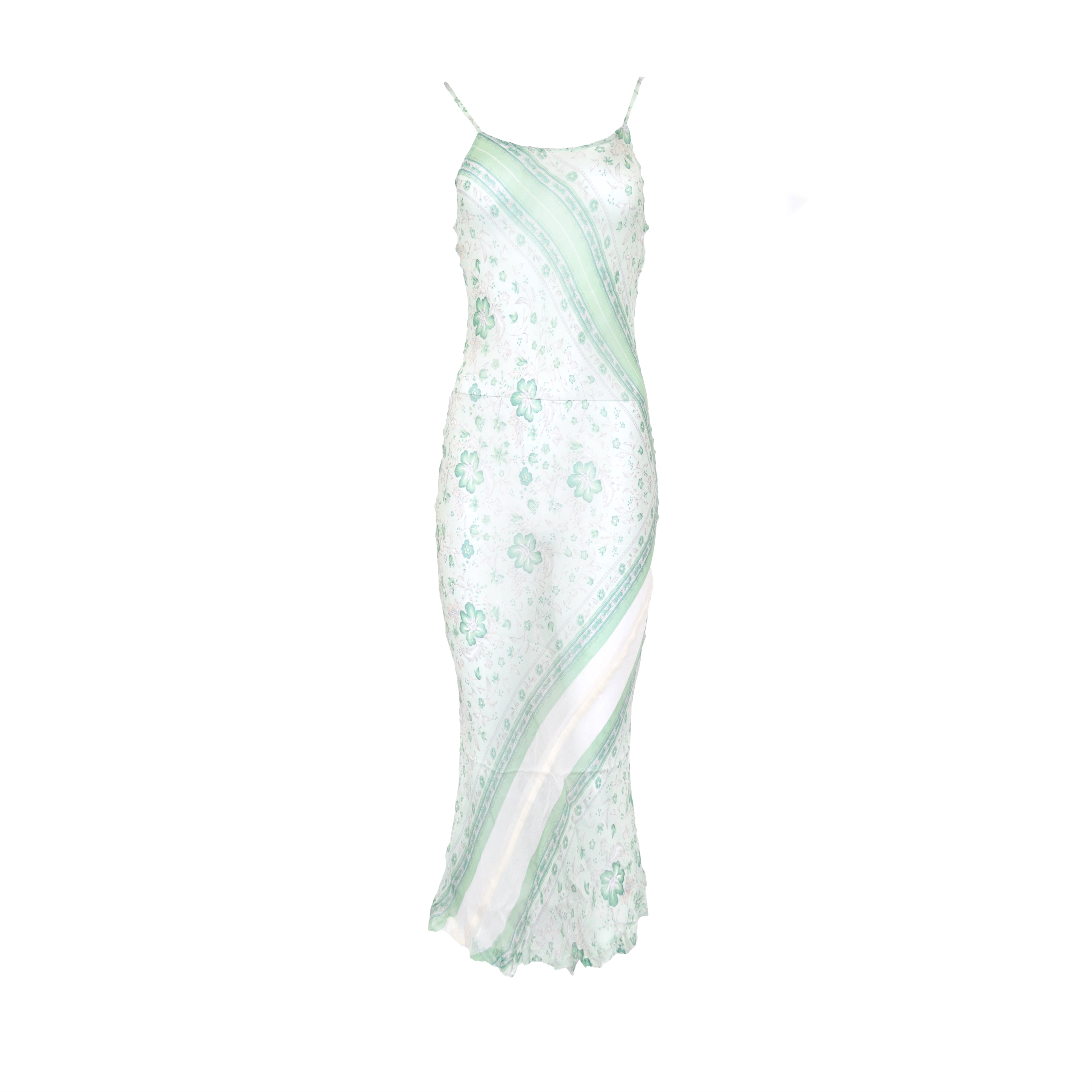 Comme des Garcons FW 1993 Sheer Floral Slip Dress