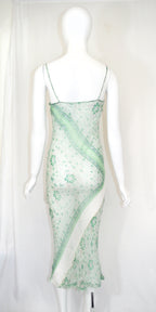 Comme des Garcons FW 1993 Sheer Floral Slip Dress