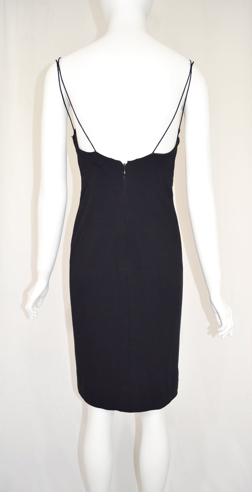 Valentino Boutique FW 1998 Bead Embellished Dress