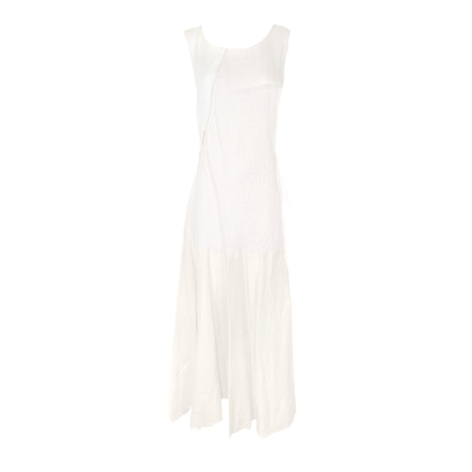 YOHJI YAMAMOTO SS 2009 Linen Patchwork Dress