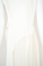 YOHJI YAMAMOTO SS 2009 Linen Patchwork Dress