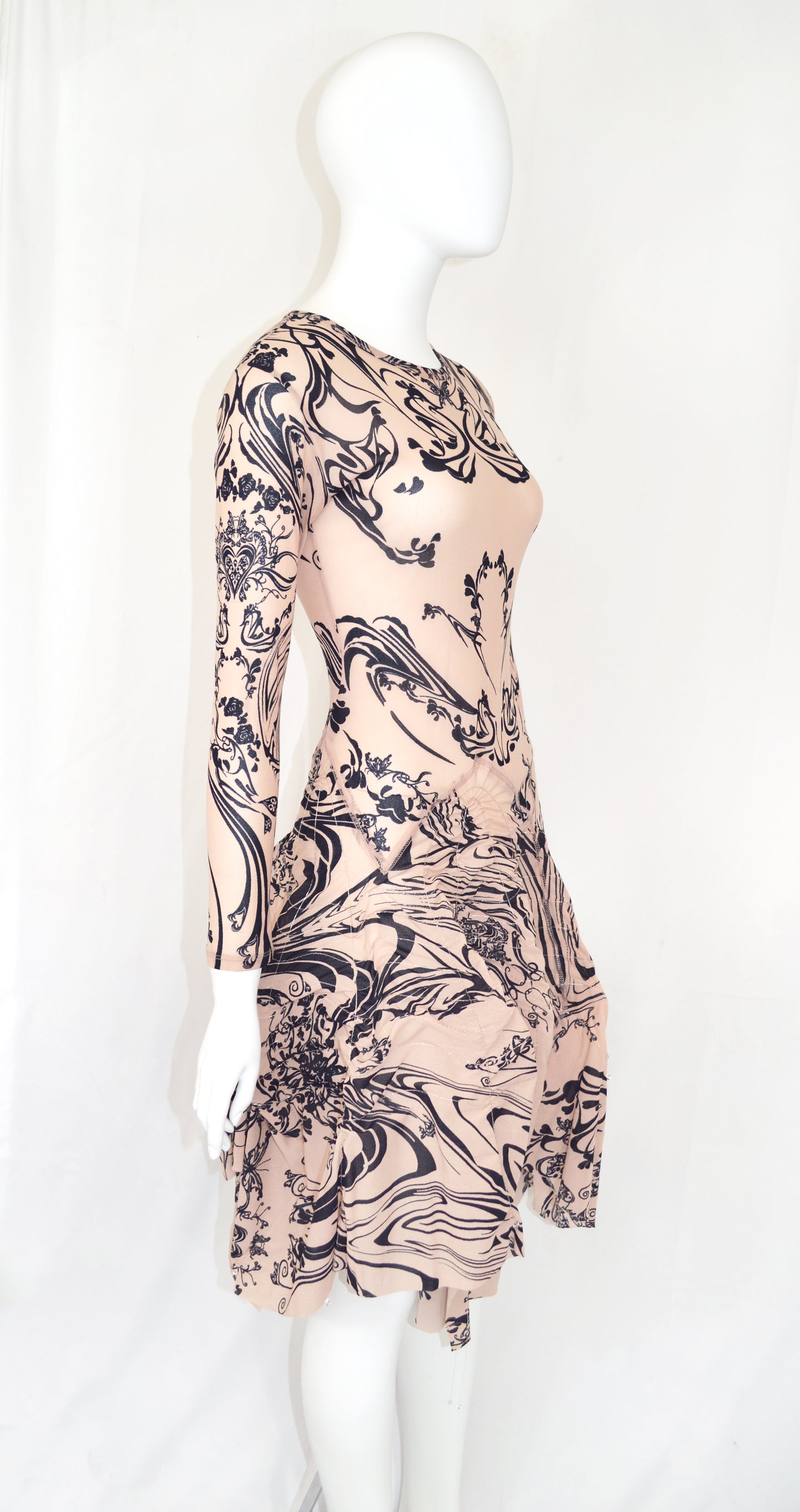 Issey Miyake SS 2004 Mesh Wire Dress