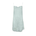 Martine Sitbon 1997 Chiffon Embellished Dress