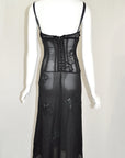 Dolce & Gabbana SS 2002 Lace Bustier Dress