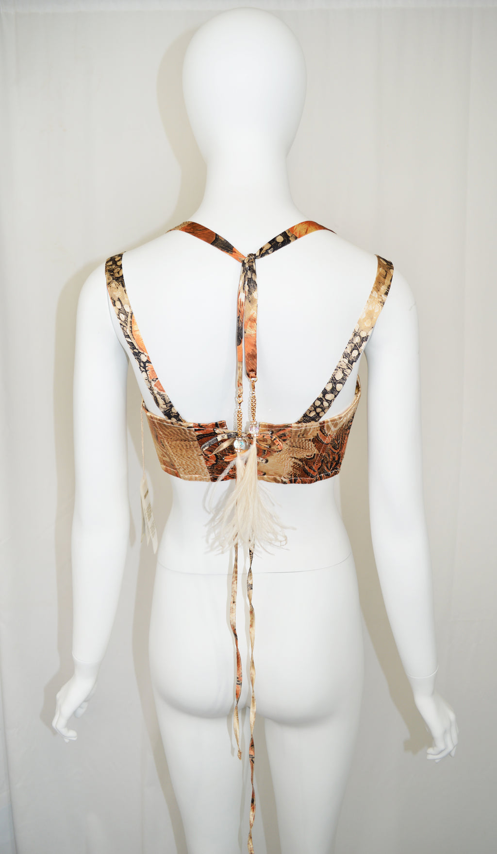 Roberto Cavalli SS 2004 Crop Bustier