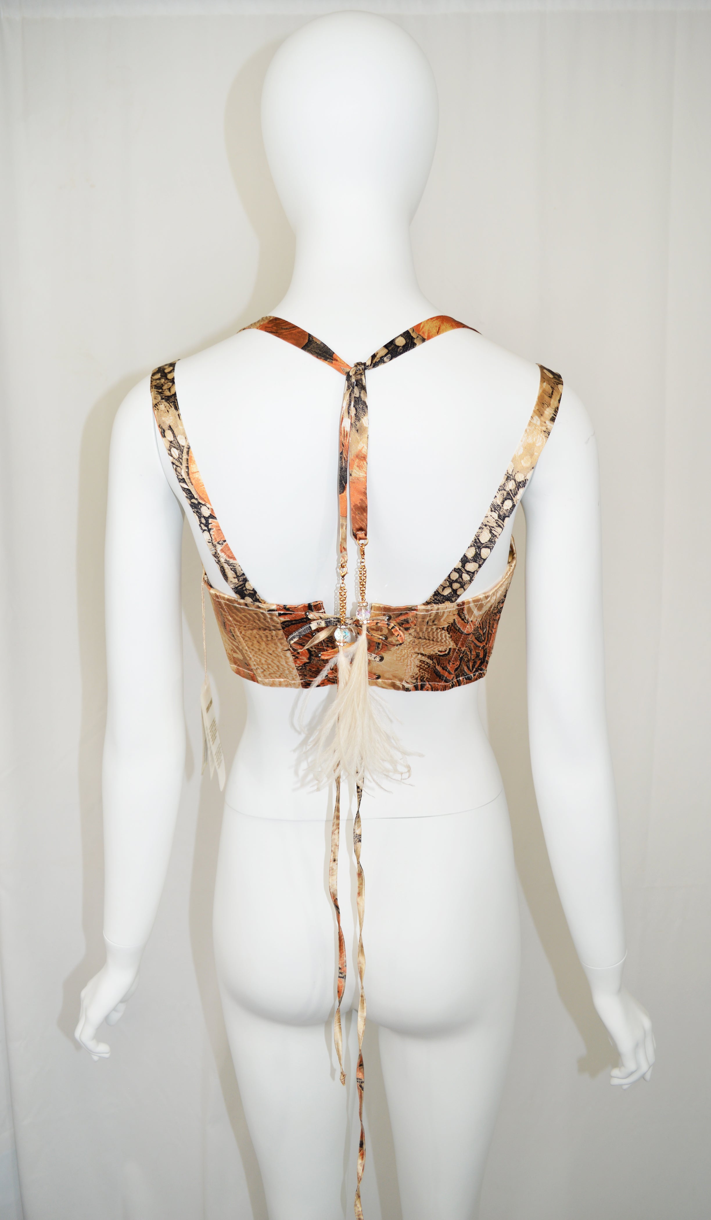 Roberto Cavalli SS 2004 Crop Bustier