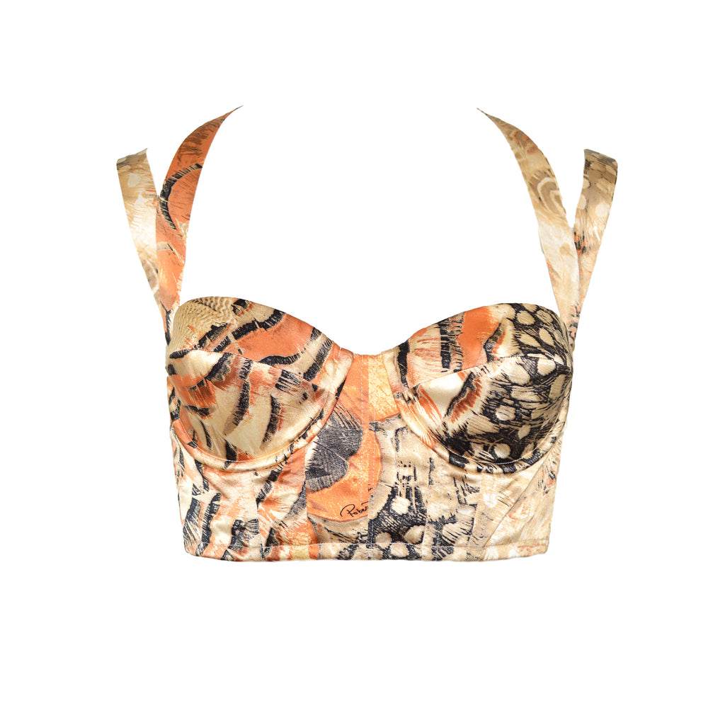 Roberto Cavalli SS 2004 Crop Bustier