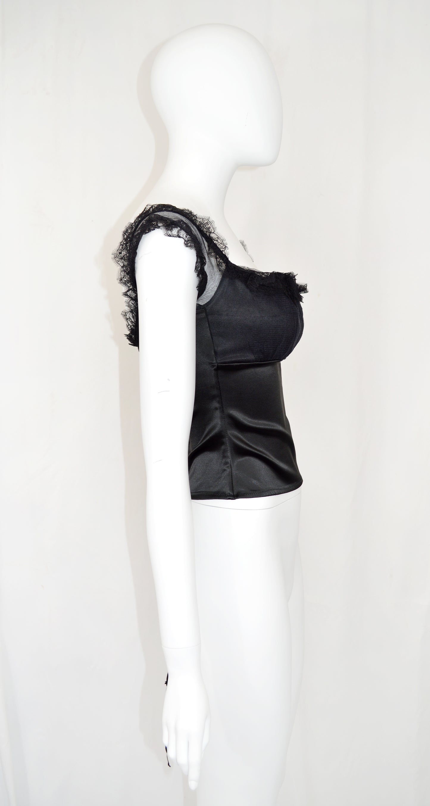 BLUMARINE 1997 LACE BUSTIER