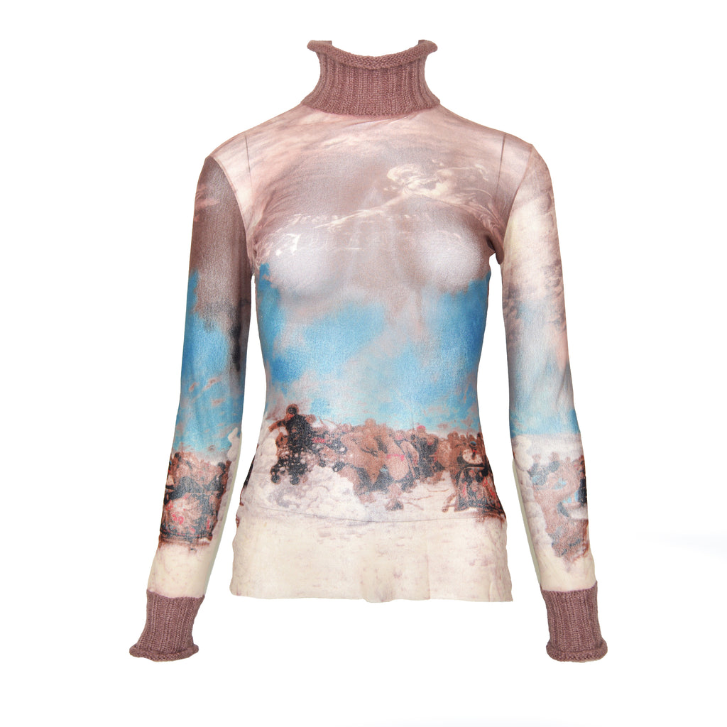 JEAN PAUL GAULTIER FW 1998 MESH TOP