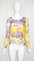 Jean Paul Gaultier 2008 Resort Mesh Top