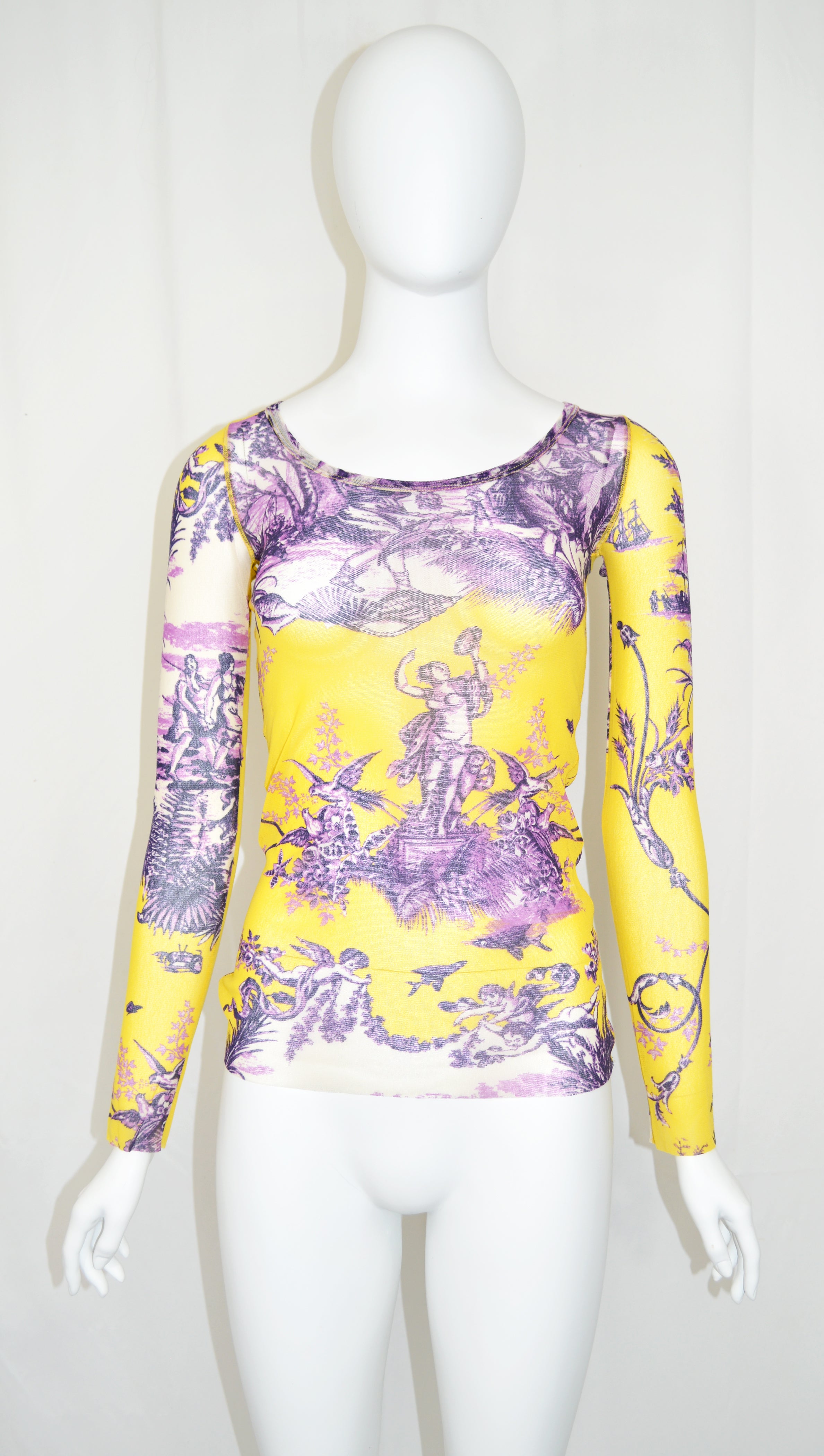 Jean Paul Gaultier 2008 Resort Mesh Top