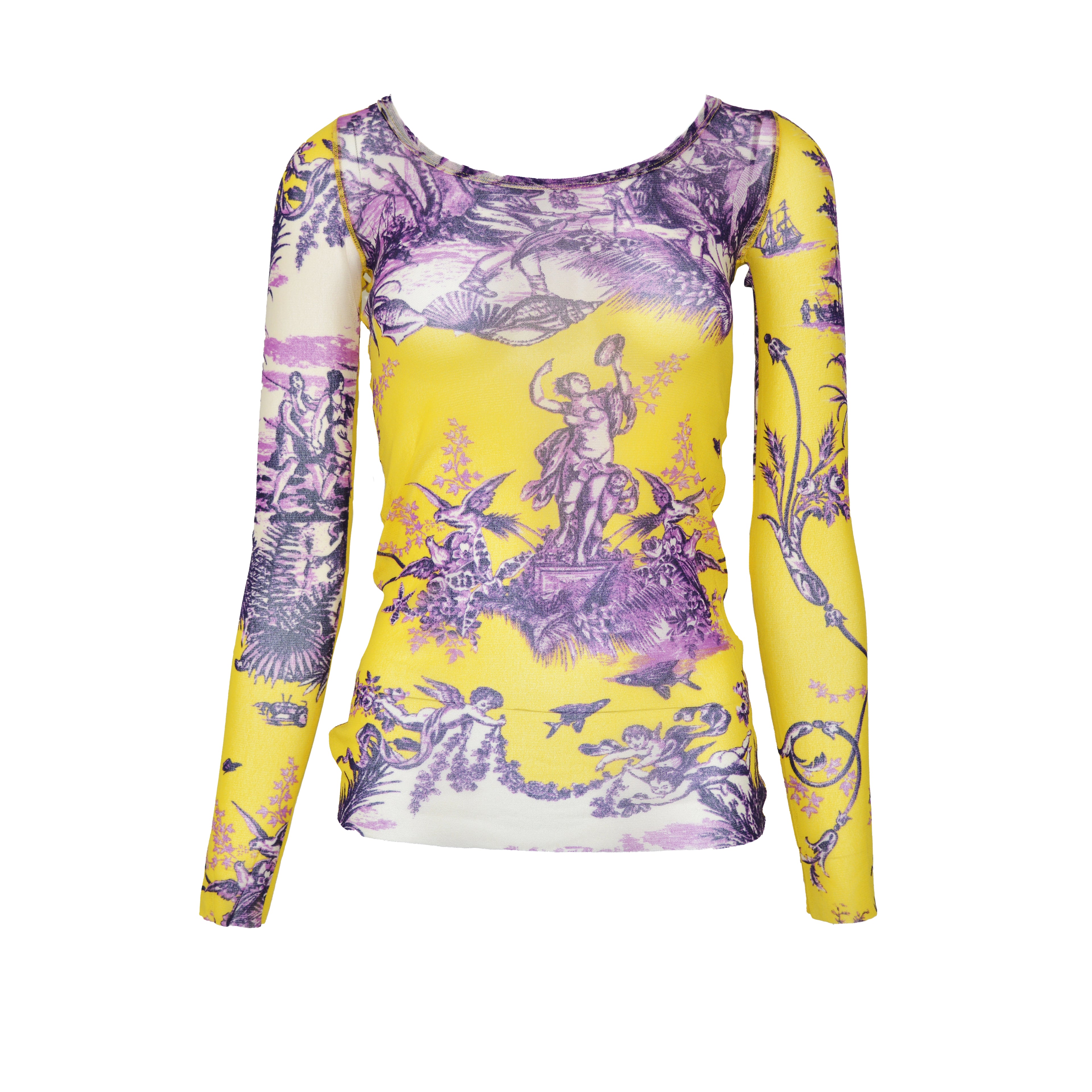 Jean Paul Gaultier 2008 Resort Mesh Top