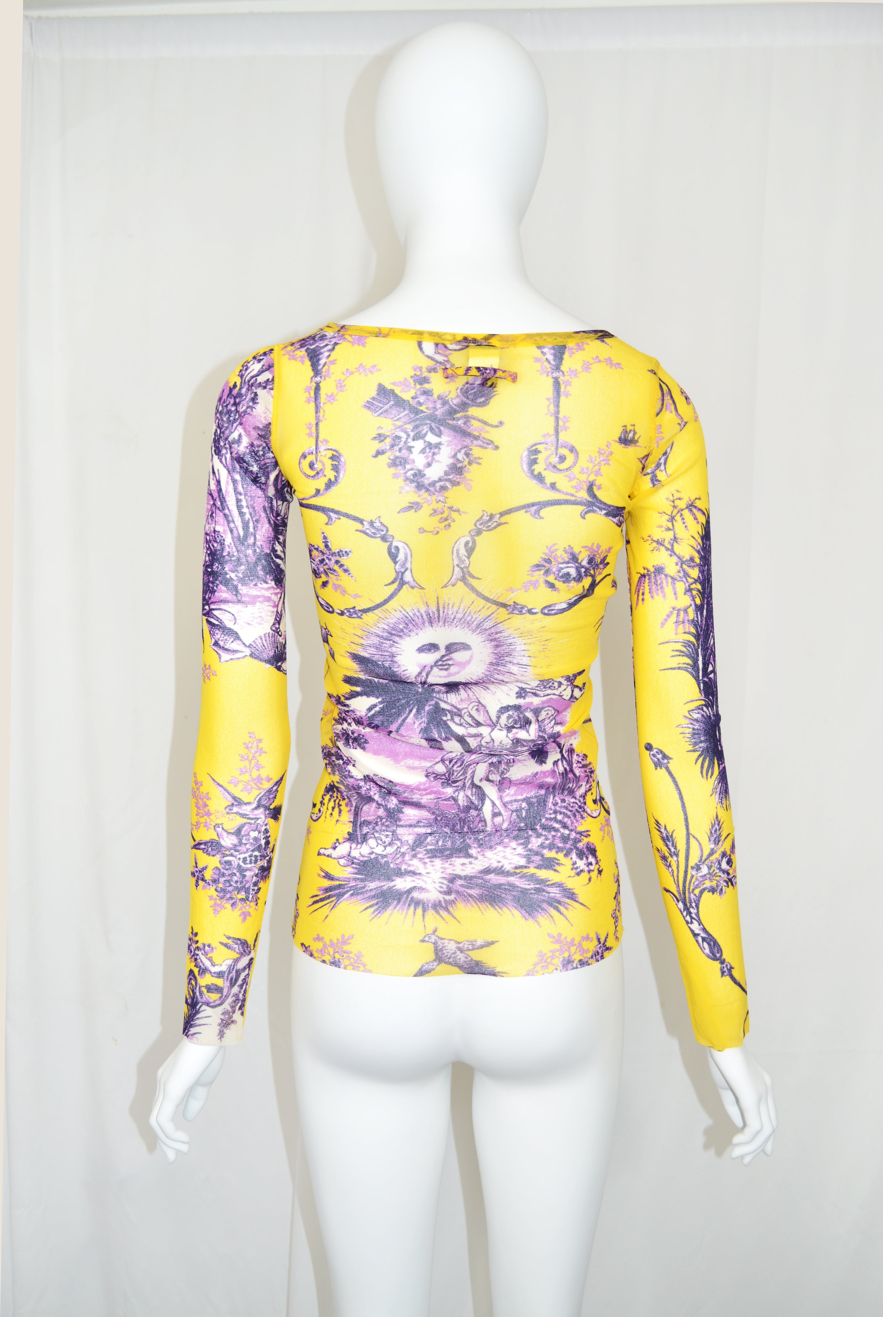 Jean Paul Gaultier 2008 Resort Mesh Top