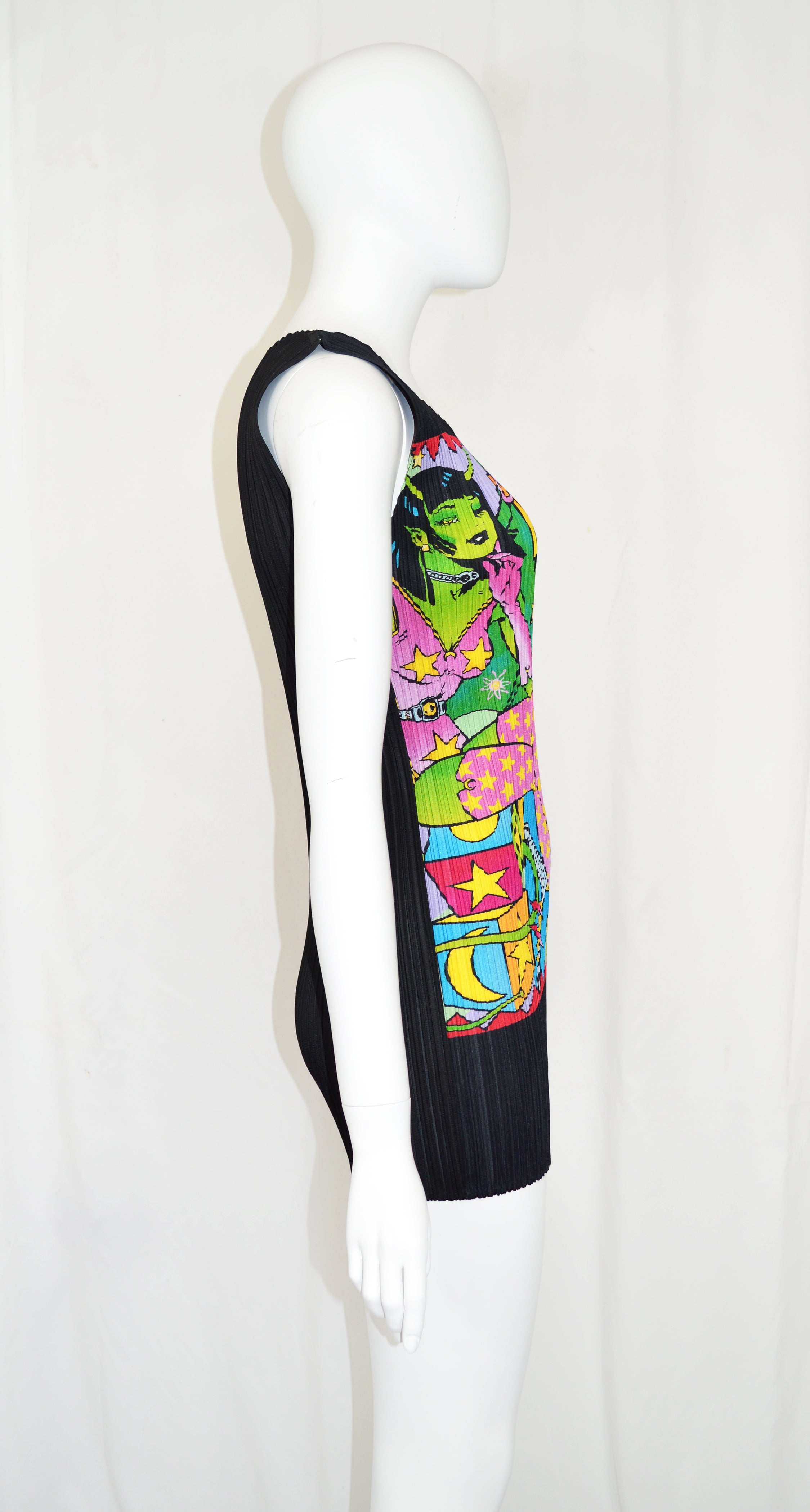 Issey Miyake SS 1999 Comic Print Tank
