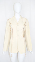 JEAN PAUL GAULTIER SS 1994 Lace Up Jacket