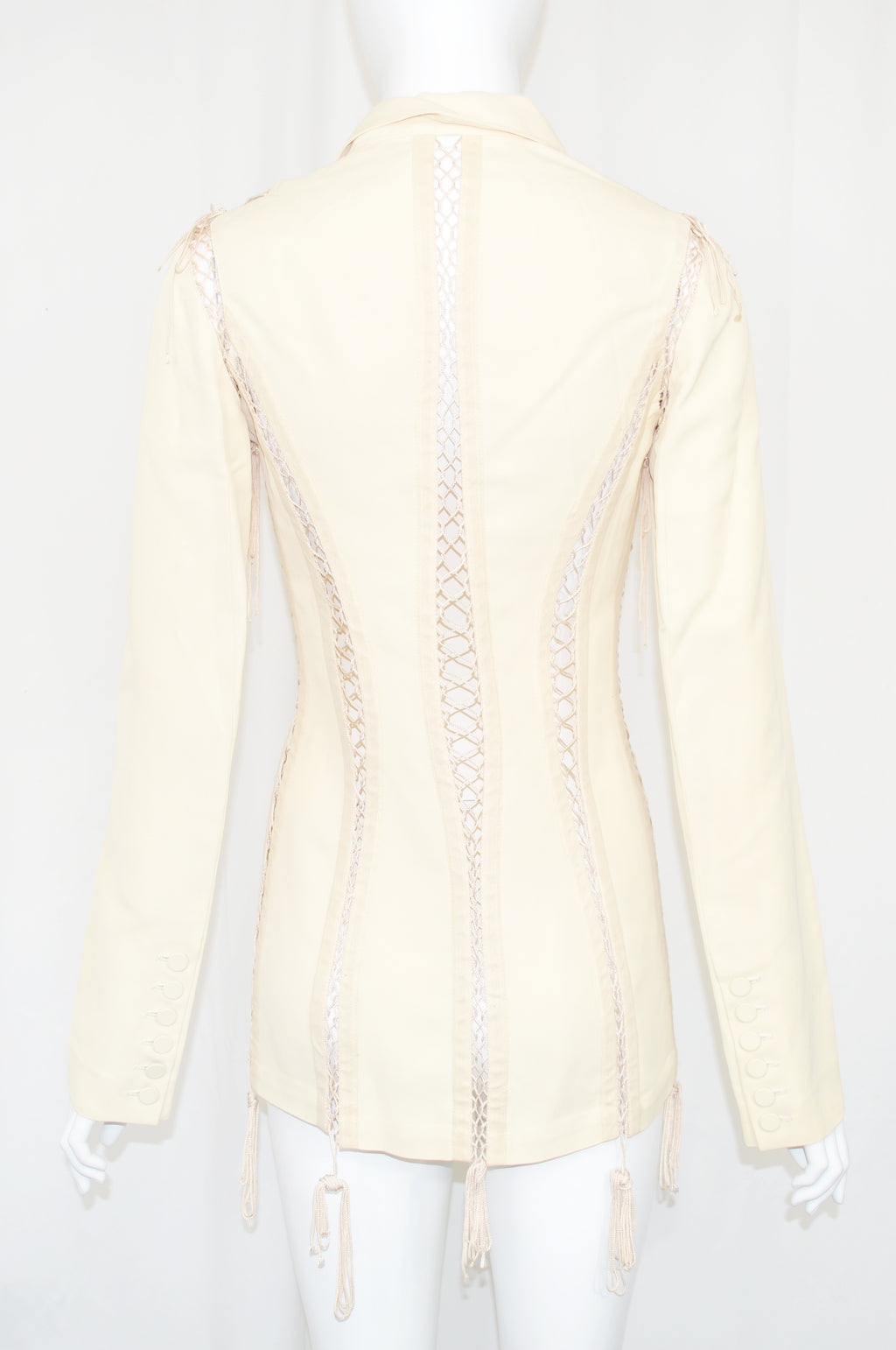 JEAN PAUL GAULTIER SS 1994 Lace Up Jacket