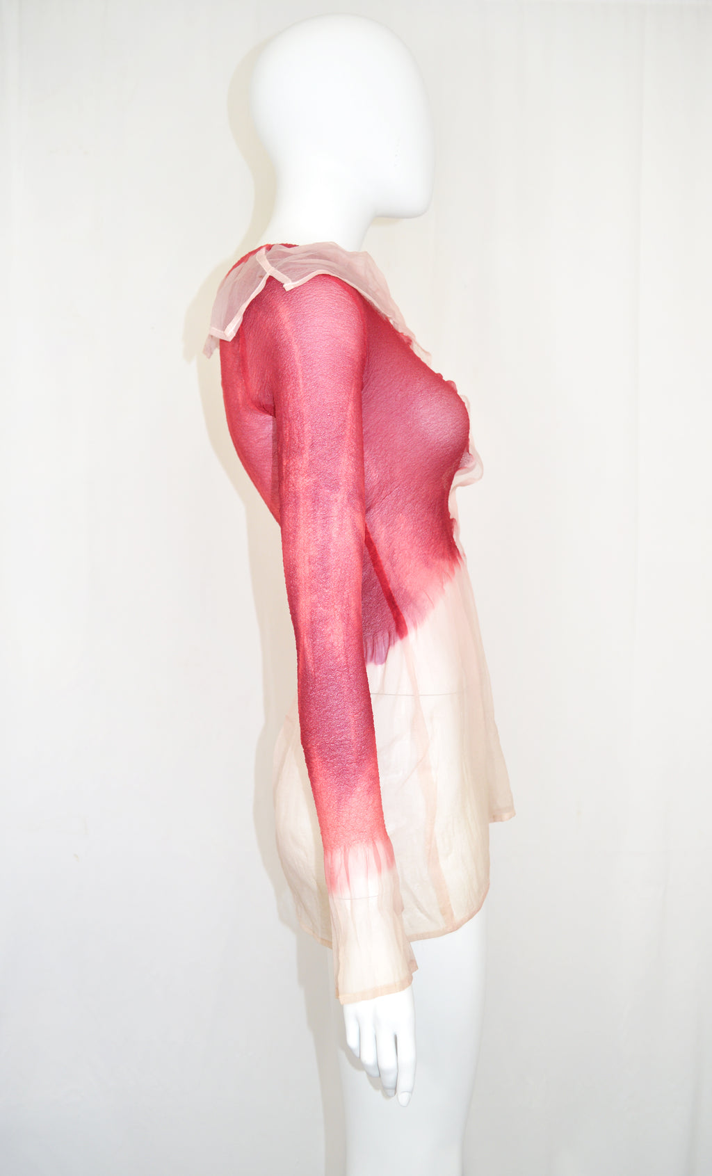 Yoshiki Hishinuma 1996 Sheer Blouse