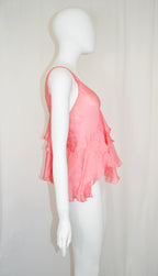 Olivier Theyskens 2001 Silk Blouse