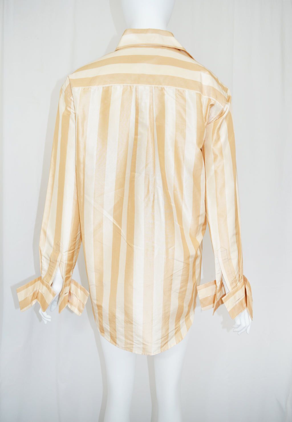 Romeo Gigli 1990s PORTRAIT BUTTON BLOUSE