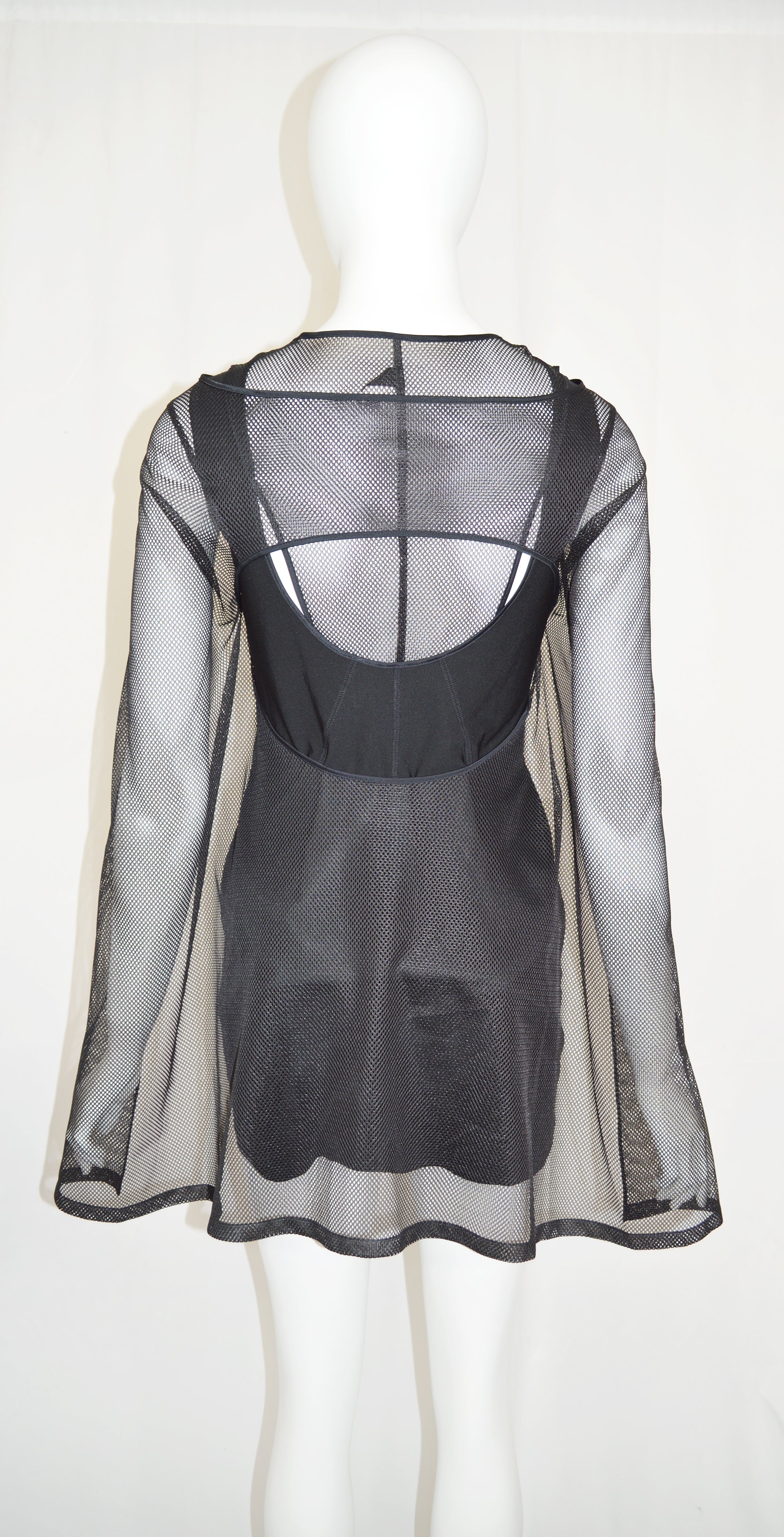 Junya Watanabe 2013 MESH CAPE DRESS