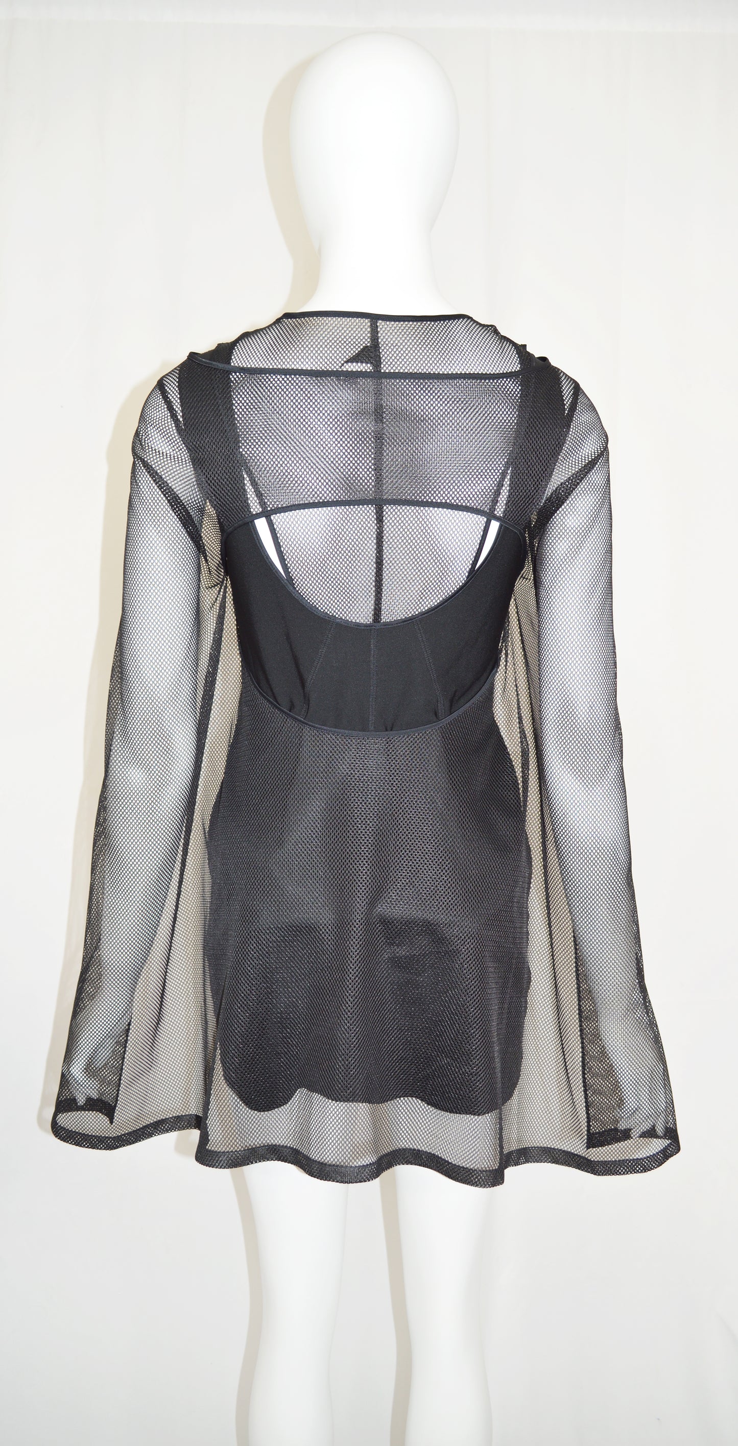 Junya Watanabe 2013 MESH CAPE DRESS