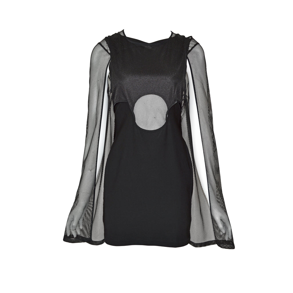 Junya Watanabe 2013 MESH CAPE DRESS