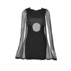 Junya Watanabe 2013 MESH CAPE DRESS