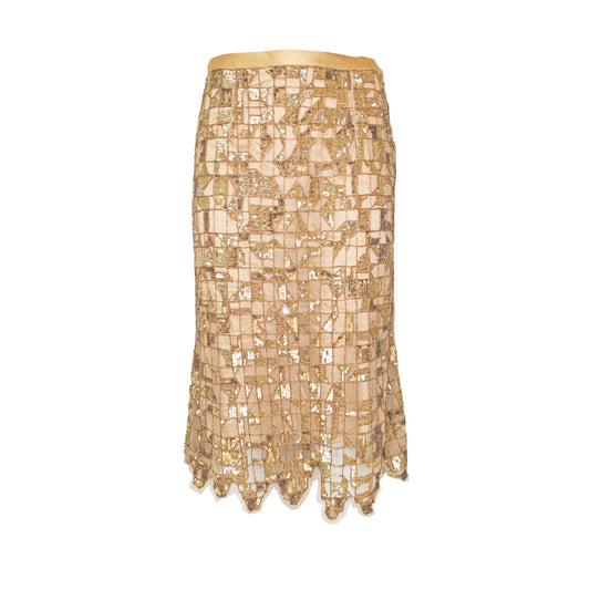 BLUMARINE Embellished Skirt