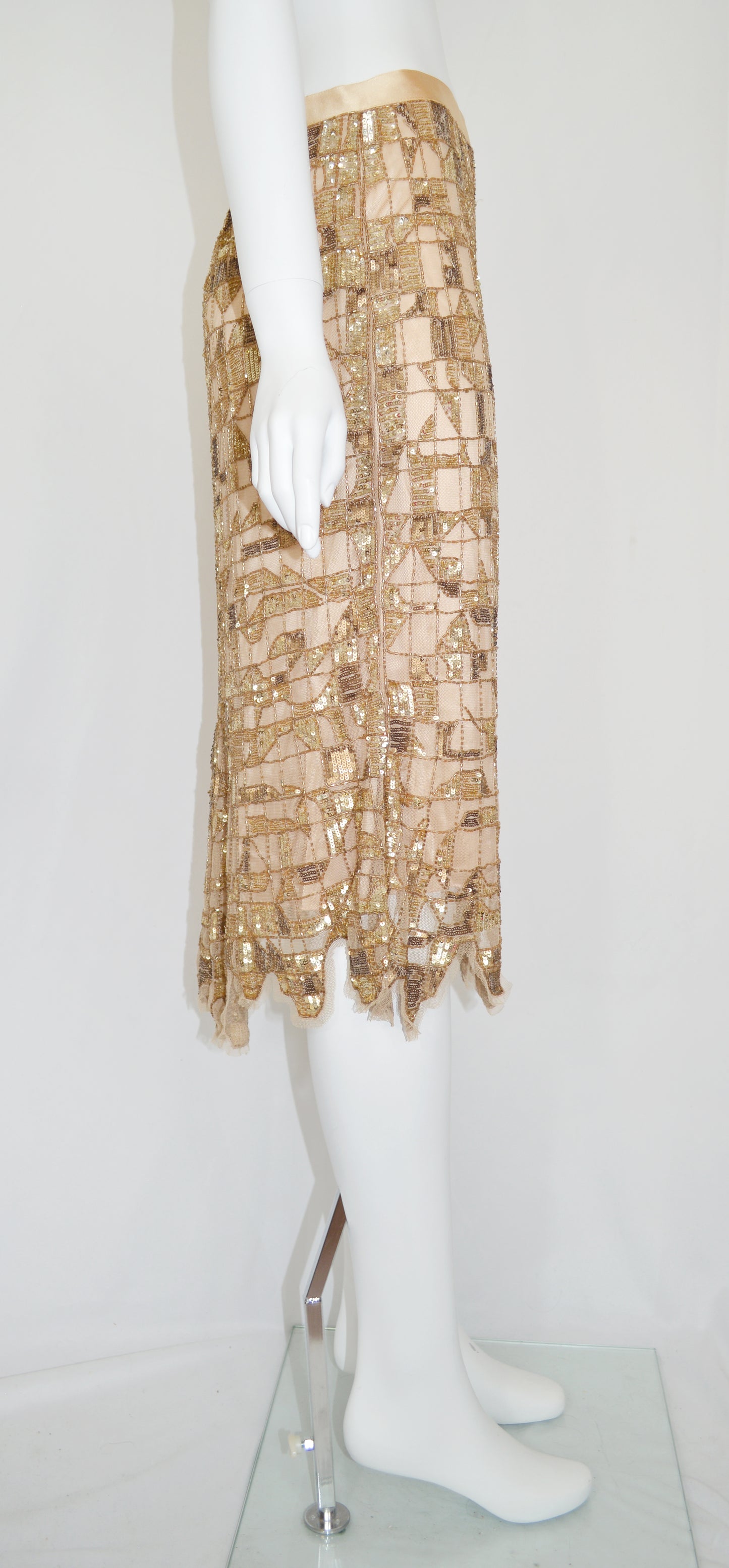BLUMARINE Embellished Skirt