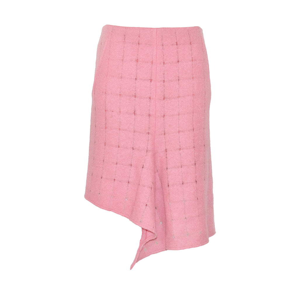 Martine Sitbon Asymmetric Wool Skirt