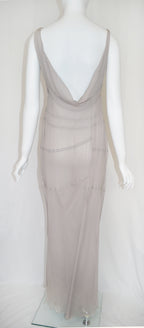 Alberta Ferreti Chiffon Silk Dress
