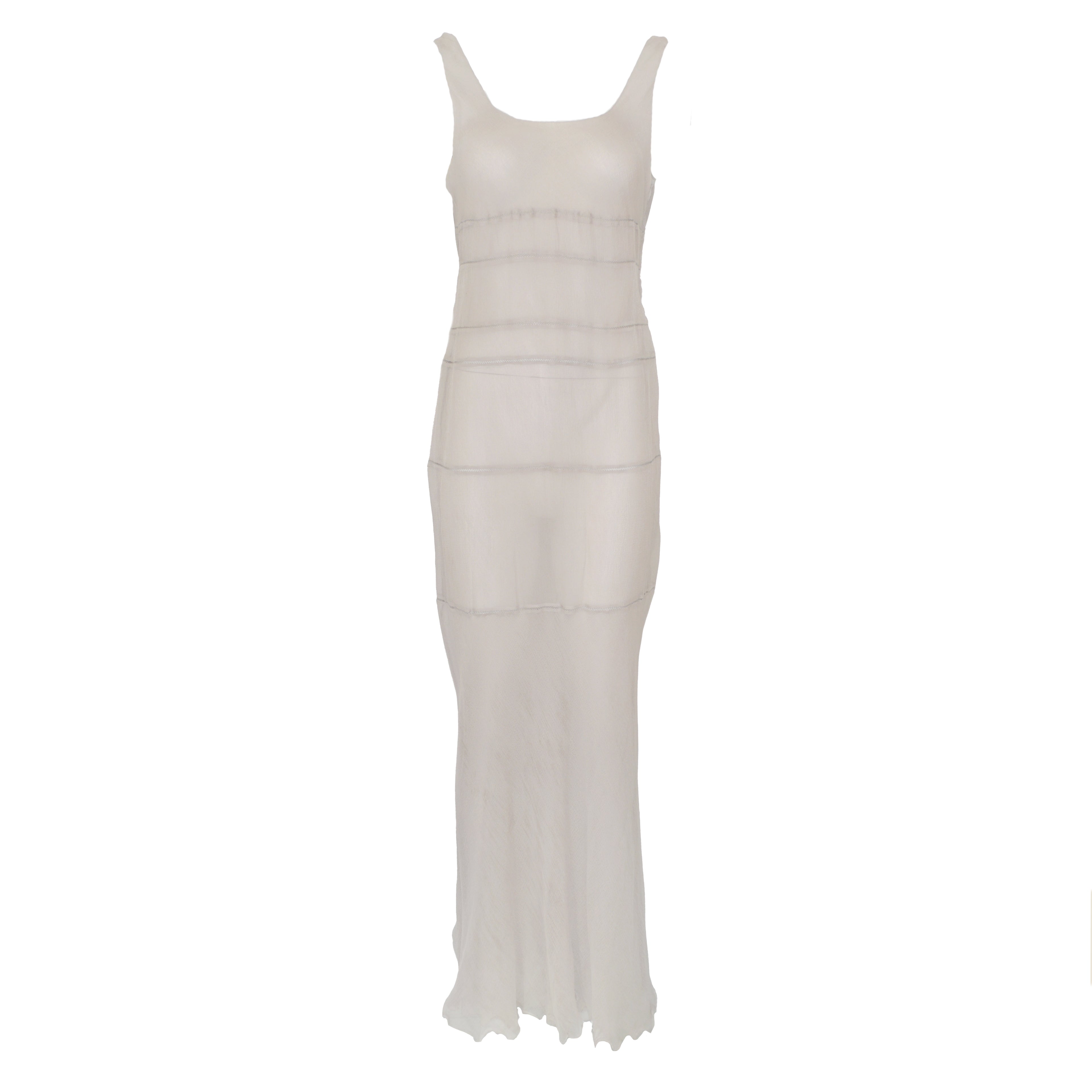 Alberta Ferreti Chiffon Silk Dress