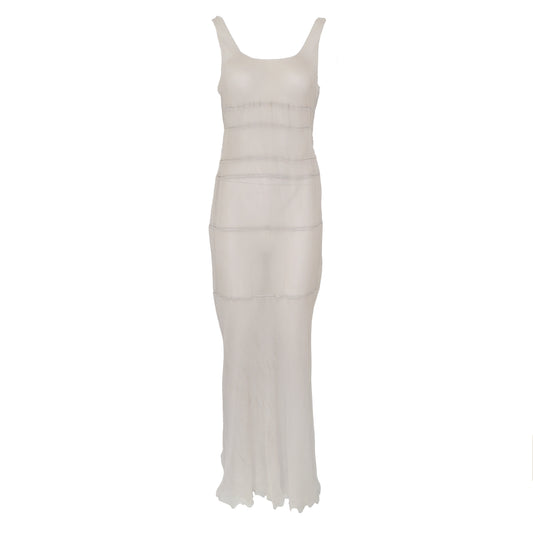 Alberta Ferreti Chiffon Silk Dress