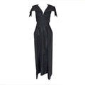 Yohji Yamamoto 1997 Taffeta Zipper Dress