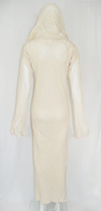 Issey Miyake 1998 Linen Dress with Hood