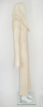 Issey Miyake 1998 Linen Dress with Hood